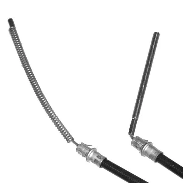 For Chevy Impala 77-84 Gold Steel Rear Passenger Side Parking Brake Cable Foto 2 de 4