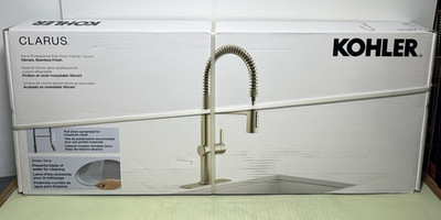 Kohler Clarus Semi Pro One Handle Pull Down Sprayer Kitchen Faucet R30937-VS