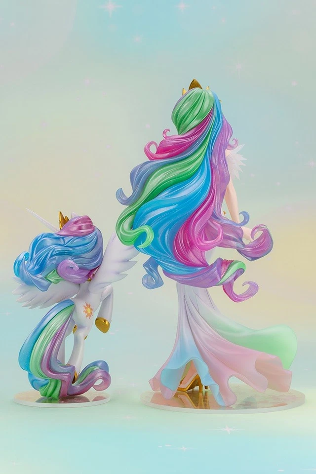 Figura Bishoujo Kotobukiya My Little Pony Princesa Celestia Escala 1/7 Vendedor de EE. UU. Foto 4 de 4