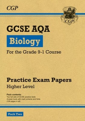 GCSE Biology AQA Practice Papers: Higher Pack 2 by CGP Books (Paperback Book)