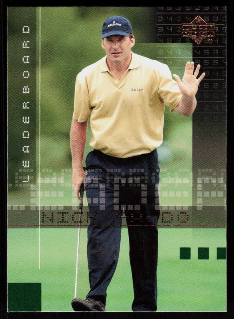 2002 Upper Deck Nick Faldo #110 GOLF CARD GOLF