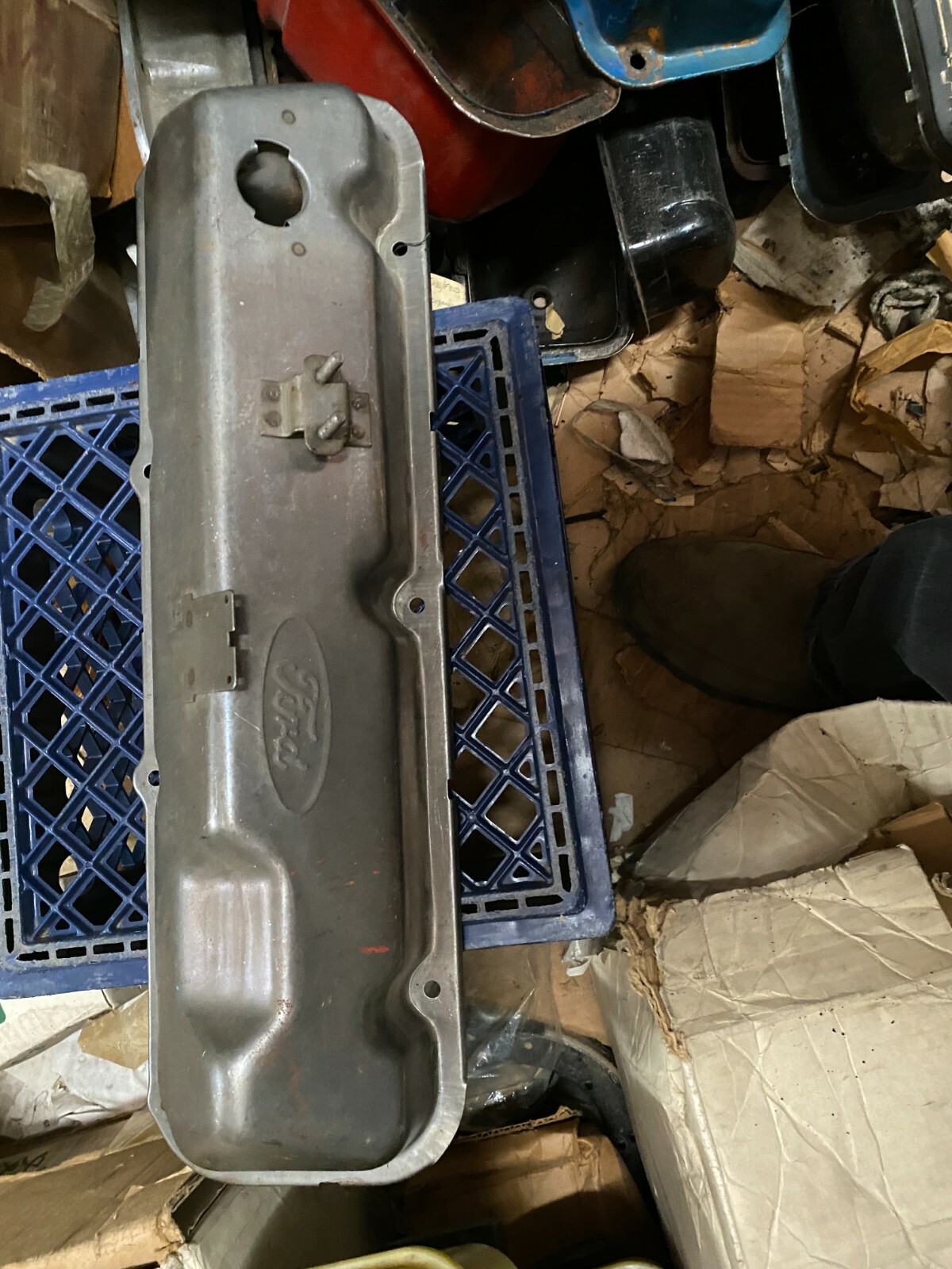 RARE NOS PAIR OF ORIGINAL198586 F150,F250,F350 FORD 460 VALVE COVERS eBay