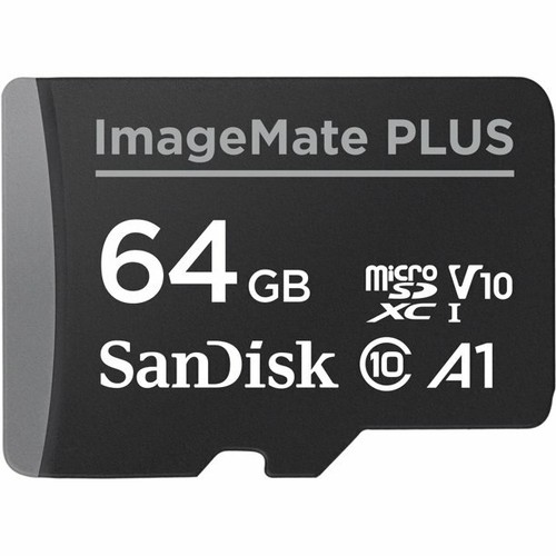 SanDisk 64GB ImageMate Plus microSDXC UHS-1 C10, V10, 4K UHD, A1 - Picture 5 of 10
