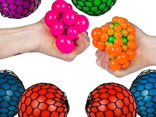 Mesh Squish Ball - Palla Antistress - 第 1/2 張圖片