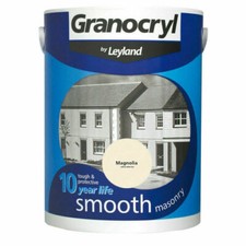 Masonry Paint - Granocryl- Leyland Smooth Masonry Paint. Various Colours