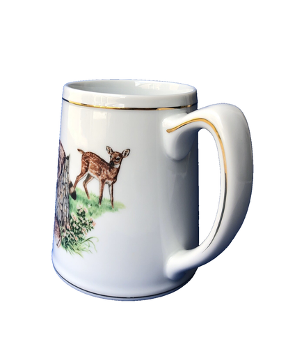 1990'sSouthern Forest Families Mug by Southern Living Barlowe Raccoon Fawn Bunny - Picture 6 of 7