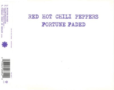RED HOT CHILI PEPPERS - Fortune Faded CD Single Neu Versiegelt