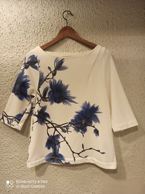トップス DRIES VAN NOTEN Flower printsweater Dries Van Noten Velvet Floral Printed Top