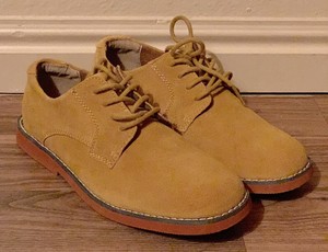 kids mustard shoes