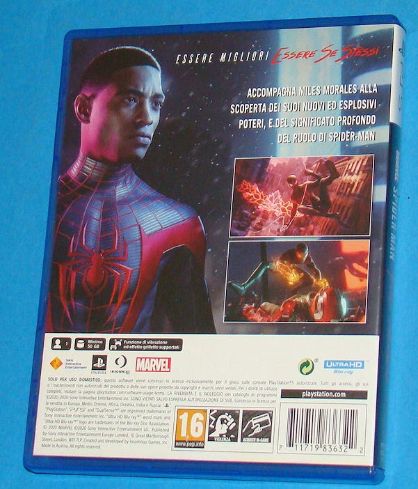 Spider Man Miles Morales Ps5, foto 2 di 3