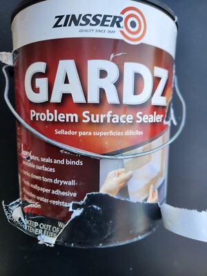 Zinsser 02301 Gardz Problem Surface Sealer Dries Clear 1-Gallon