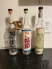 Tohue Del Tio Ro Koch Madrecuishe Rare Mezcal Empty Bottle Collection