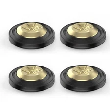 4pcs Target Base Speaker Spike Pads for Amp DAC CD Player， Preamp & Hifi Speaker