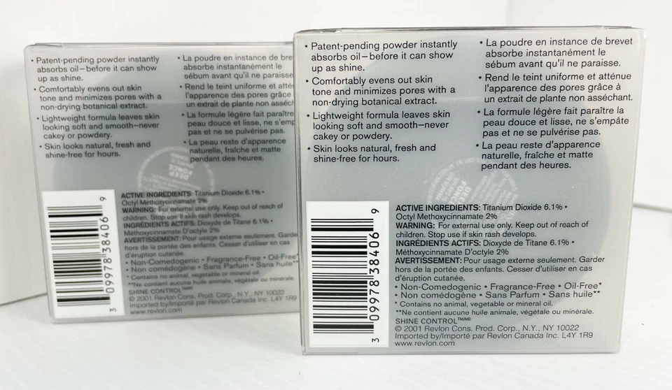 New (2) REVLON SHINE CONTROL MATTIFYING POWDER - 06 DEEP **RARE - Image 2 of 4
