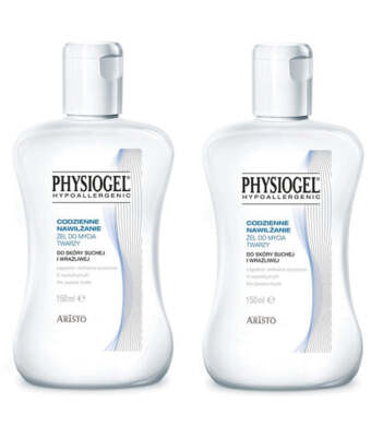 5901549565270 PHYSIOGEL SET Codzienne Nawilżenie żel do mycia twarzy do skóry su