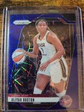 2024 WNBA Prizm Aliyah Boston Blue Velocity Prizm #3 Indiana Fever