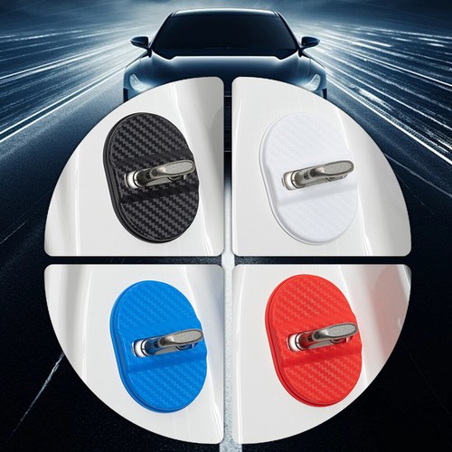4pcs Car Door Lock Protective Cover Plastic Cushion Anti-Rust Sleeve Cover - Picture 5 of 15