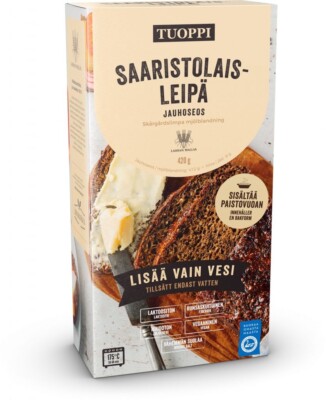 Tuoppi Finnisches Malzbrot Saaristolais Leipä Brot Backmischung Backen 420 g