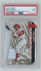 2021 Topps Platinum Players Die Cut Mike Trout PSA 9 Los Angeles Angels #PDC-1
