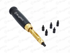 Adjustable Leather Hole Punch Tool Screw Punch Set Wood Handle