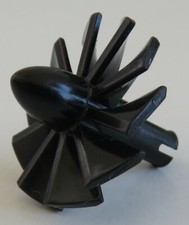 LEGO Flugzeug / Aircraft - Turbine - Rad / Propeller, schwarz # X577