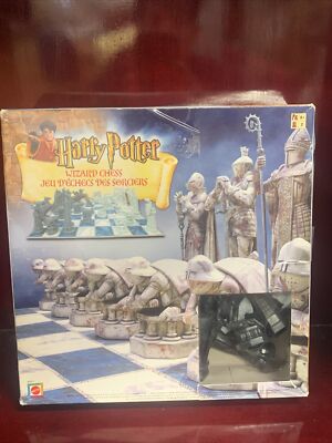 Harry Potter -Wizard Chess Set *COMPLETE* Mattel 2002 Board Game