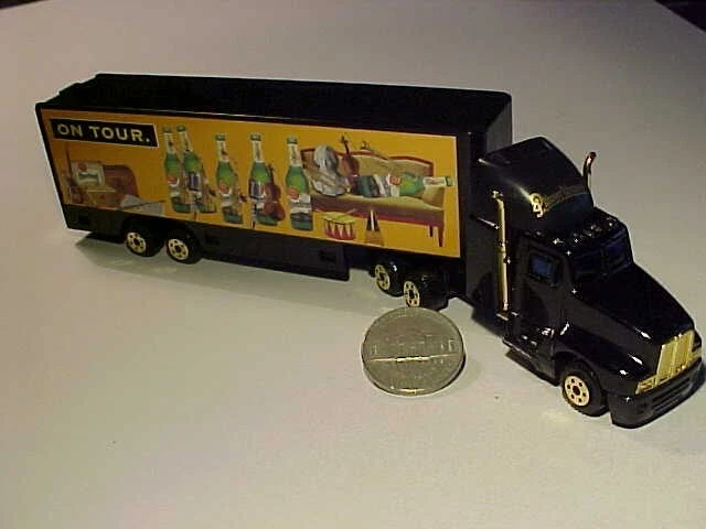 7 IN. Kenworth Urquell Beer Truck High Speed 1/87 H0 Diecast Plastic MINT Loose - Image 4 of 4
