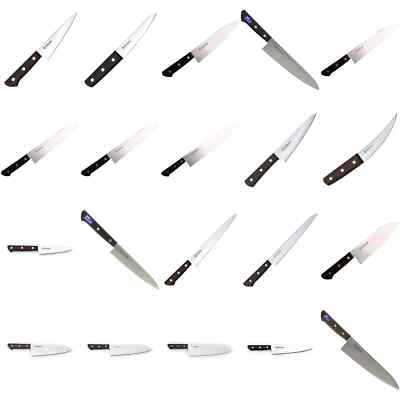 Masahiro Kitchen Knives Petty Santoku Gyuto Deba Boning 120-360mm From Japan