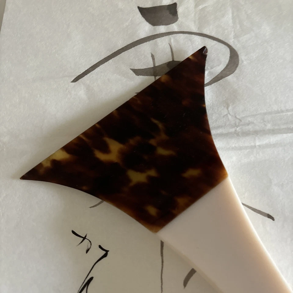 Thugaru Shamisen Bachi japonés, instrumento, tradicional, Foto 3 de 4