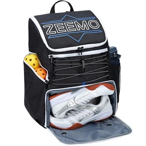 Pickleball Bag with Ventilated Shoe Compartment, Sport Backpacks for Pickleball Bag with Ventilated Shoe Compartment, Sport Backpacks for