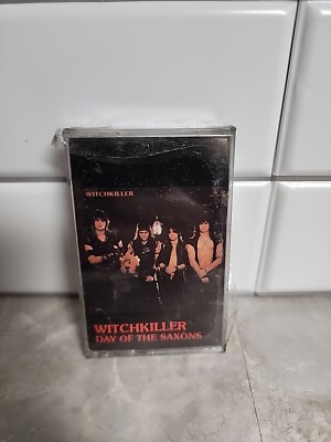 Witchkiller    Day Of The Saxons Cassette Mini-Album 1984 Metal Blade Records 