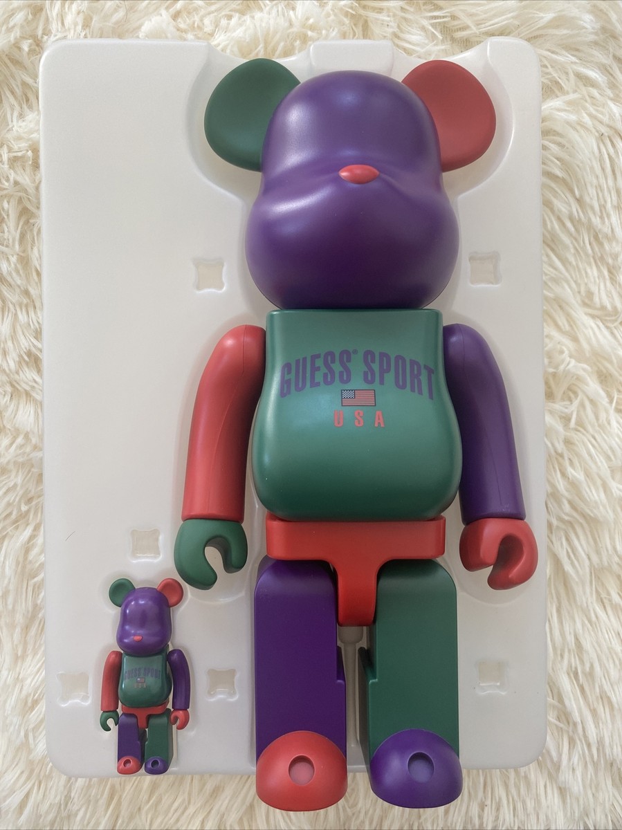 MEDICOM TOY - BE@RBRICK Guess Sport Jersey 100％ &amp; 400％ BEARBRICK Guess Sport Jersey 100%&400% BE@RBRICK Medicom Toy