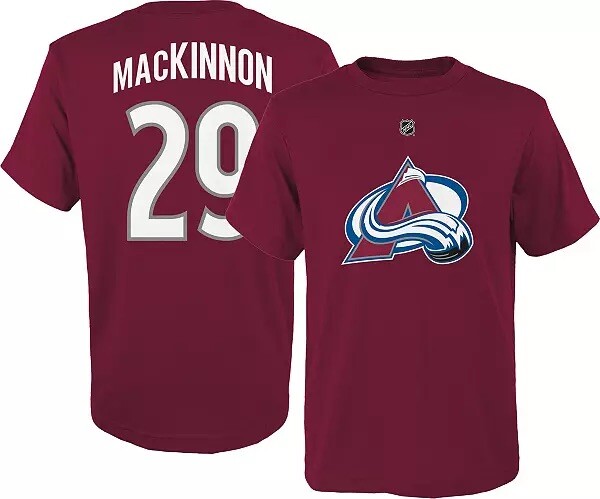 NHL Youth Colorado Avalanche Nathan MacKinnon #29 T-Shirt Size L