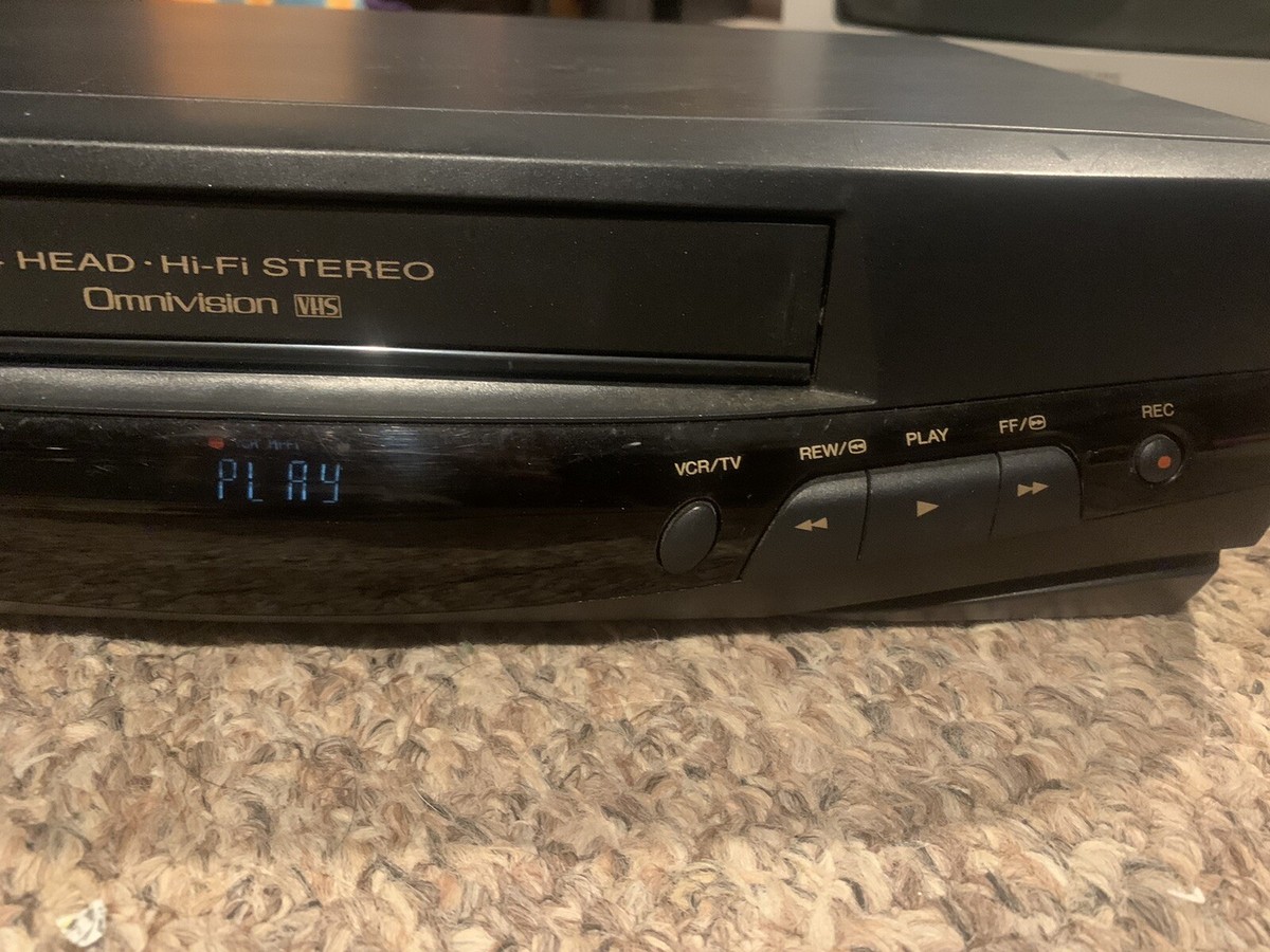 Vintage Quasar VCR OmniVision VHS Player Video Cassette Recorder 4