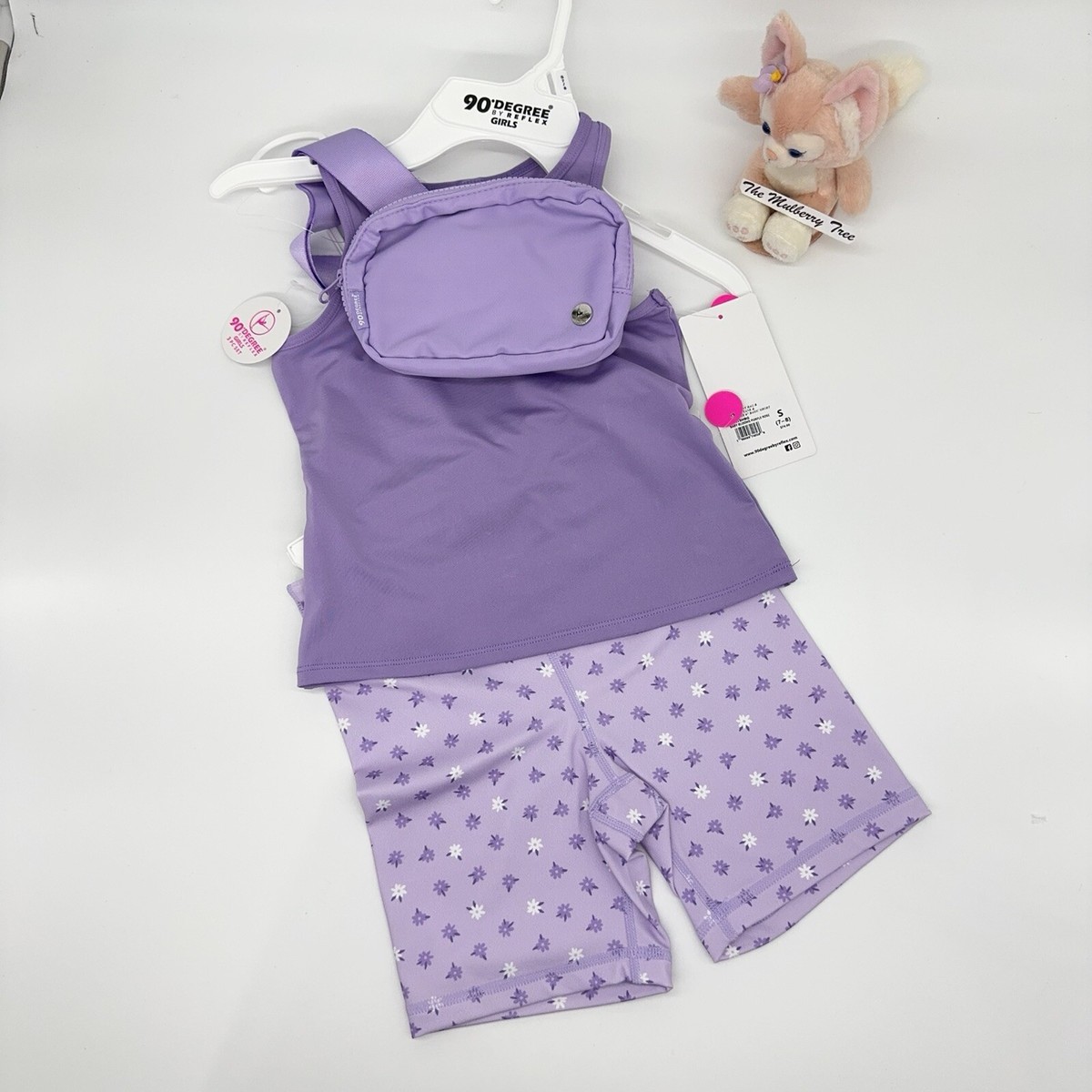 90 Degree by Reflex パープル レギンス Sサイズ Purple Tank - 90 DEGREE BY REFLEX