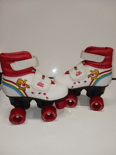 Vintage Care Bears New Condition 1983 Roller Skates