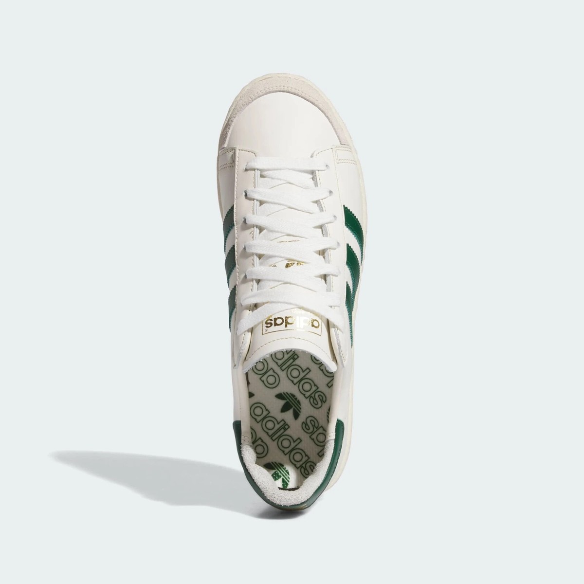 ★adidas★ Java Raw White Green IH5298 Adidas Originals Kareem Jabbar OG Low Leather Off White