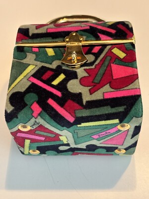 ICONic Pristine Vintage 1960s EMILIO PUCCI Treasure Box Bag ICONic Pristine Vintage 1960s EMILIO PUCCI Treasure Box Bag