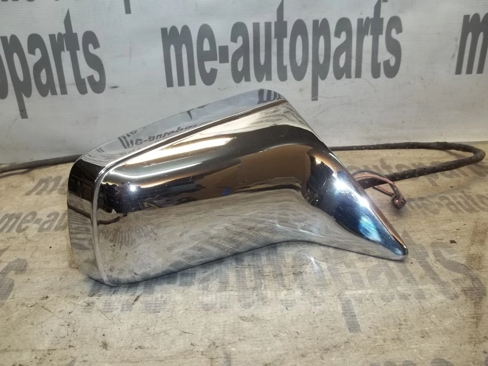 85-93 CADILLAC DEVILLE TRACCIÓN DELANTERA PASAJERO DERECHO CROMO LATERAL ESPEJO RETROVISOR MANUAL Foto 3 de 4