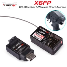 DUMBORC X6FP RC Receiver Wireless Coach Module for RC Transmitter X5P/X6PM/X6P