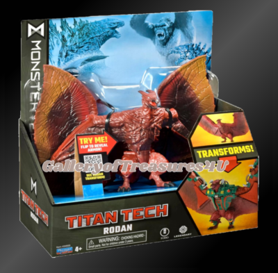 Godzilla Monsterverse Titan Tech Rodan Transforms Monarch Armor 8