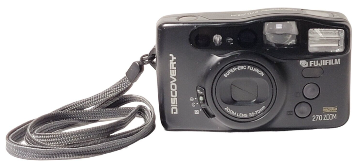 Fujifilm Discovery 270 Zoom 35mm Point & Shoot Film Camera For