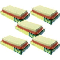 5X MANN-FILTER Luftfilter C 3012 Air Filter