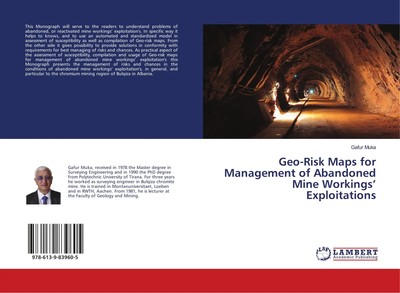 Gafur Muka | Geo-Risk Maps for Management of Abandoned Mine Workings'...