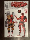 Amazing Spiderman #611 Marvel 2010 Skottie Young Deadpool Lady Stilt-Man