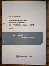 Fernuni Hagen | Finanzwirtschaftliche Bewertungstheorie & Kreditrisikomanagement