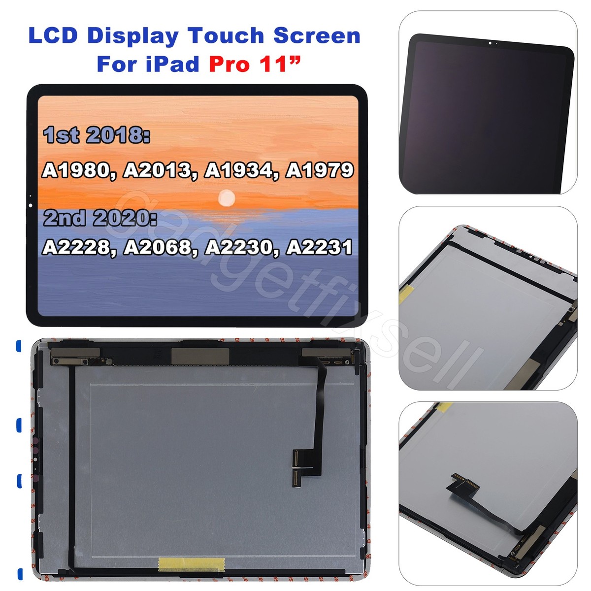 US For iPad Pro 11” 2018 2020 OEM LCD Display Touch Screen