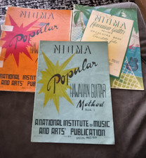 NIOMA Modern Plan of Hawaiian Guitar Instruction Vol 1 2 Plus Bonus Revised
