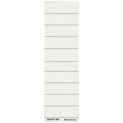 LEITZ Blanko Beschriftungsschildchen (B)60 x (H)21 mm weiß 4-zeilig 100 Stück