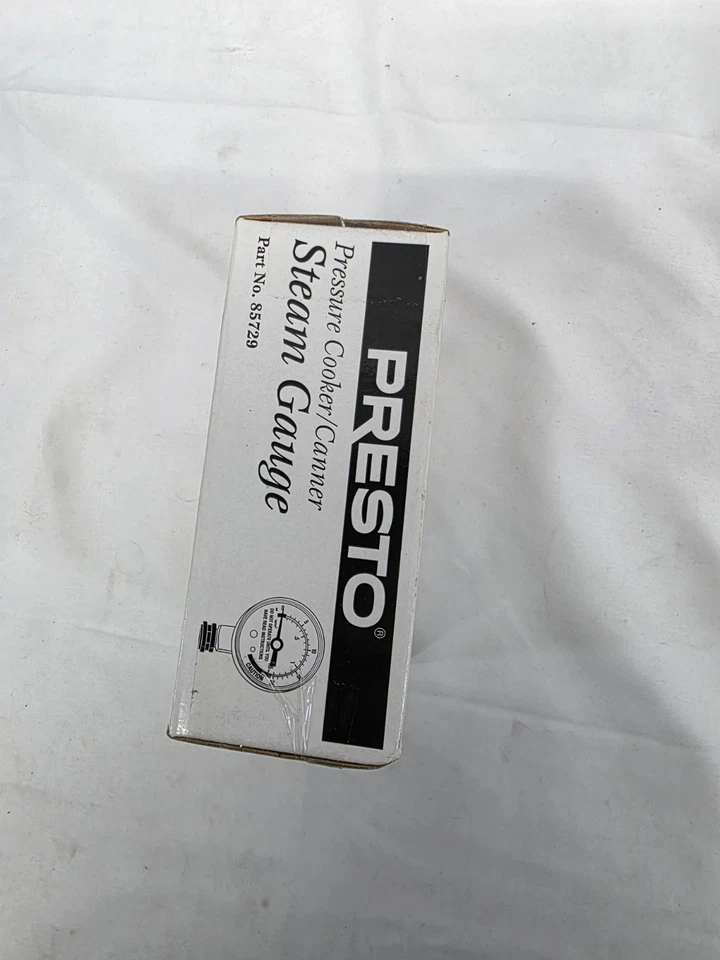 NEW!! PRESTO 85729 PRESSURE CANNER COOKER STEAM GAUGE NEW IN BOX - Imagem 4 de 4